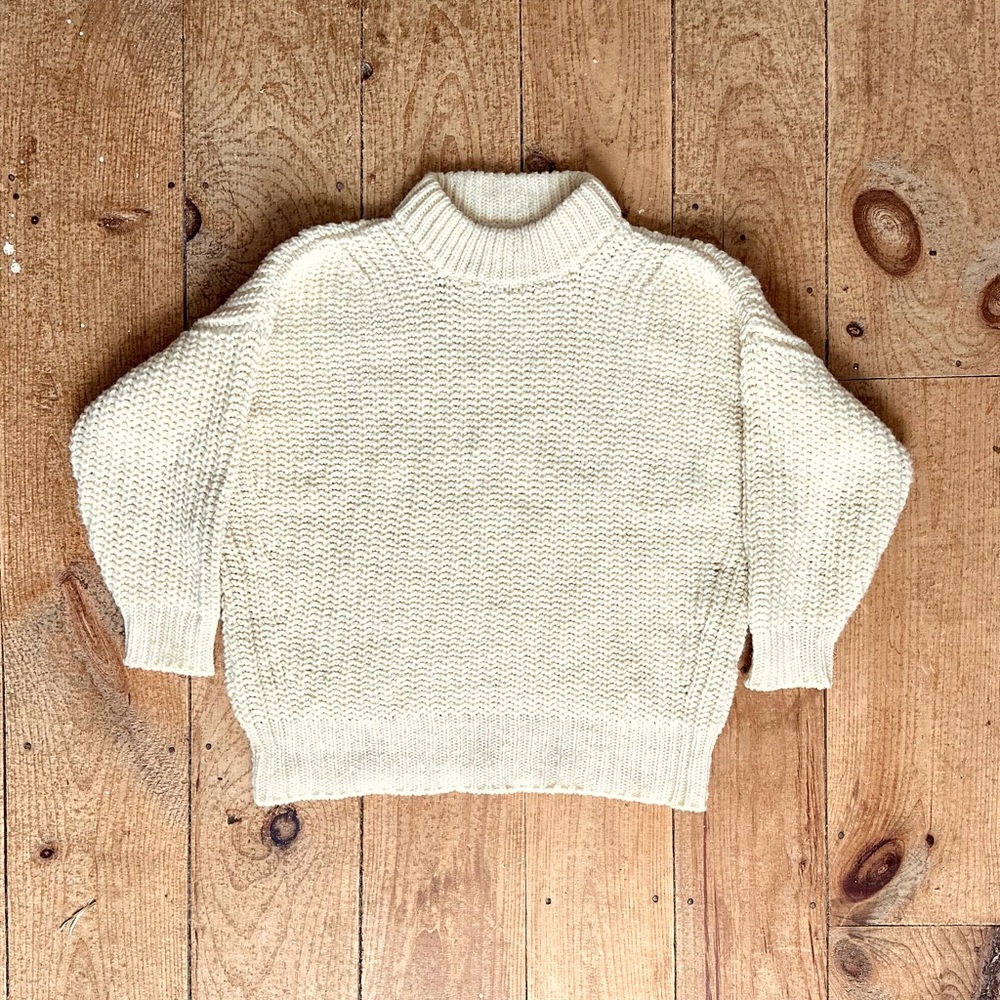 Babaa no 13 sweater in natural. New without tags.